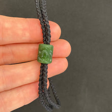 Load image into Gallery viewer, Black Cord Single Beaded Bracelet
