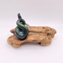 Load image into Gallery viewer, Dark Single Pikorua / Twist Pendant