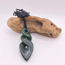 Load image into Gallery viewer, Kawakawa Double Pikorua Twist Pendant