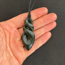 Load image into Gallery viewer, Kawakawa Double Pikorua Twist Pendant