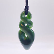 Load image into Gallery viewer, Kawakawa Double Pikorua Twist Pendant