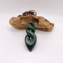 Load image into Gallery viewer, Kawakawa Double Pikorua Twist Pendant