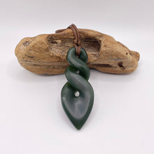 Load image into Gallery viewer, Kawakawa Double Pikorua Twist Pendant