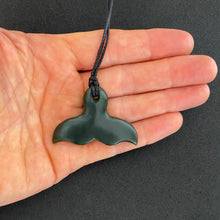 Load image into Gallery viewer, Dark Whale Tail Pendant
