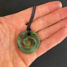 Load image into Gallery viewer, Medium Martyr River Koru Pendant
