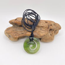 Load image into Gallery viewer, Kokopu Small Koru Pendant