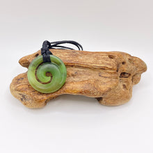 Load image into Gallery viewer, Kokopu Small Koru Pendant