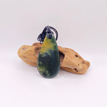 Load image into Gallery viewer, Marsden Flower Jade Roimata Drop Pendant