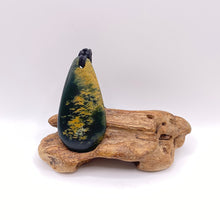 Load image into Gallery viewer, Marsden Flower Jade Roimata Drop Pendant