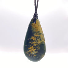 Load image into Gallery viewer, Marsden Flower Jade Roimata Drop Pendant