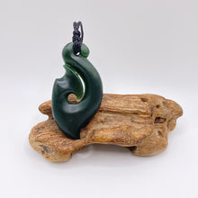 Load image into Gallery viewer, Dark Hei Matau Pendant