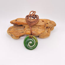 Load image into Gallery viewer, Small Marsden Flower Koru Pendant