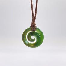 Load image into Gallery viewer, Small Marsden Flower Koru Pendant
