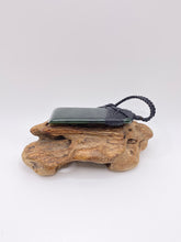 Load image into Gallery viewer, Dark Pounamu Cross-bound Toki Pendant