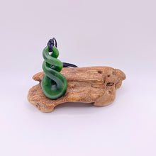 Load image into Gallery viewer, Kawakawa Double Pikorua Twist Pendant