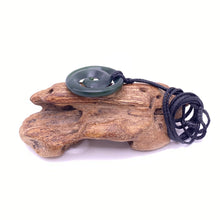 Load image into Gallery viewer, Medium Dark Koru Pendant