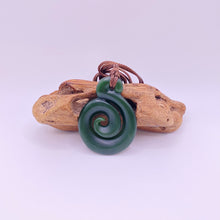Load image into Gallery viewer, Koru Hei Matau Combination Pendant