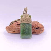 Load image into Gallery viewer, Kahurangi Cross-bound Toki Pendant