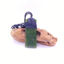 Load image into Gallery viewer, Kawakawa Cross-bound Toki Pendant