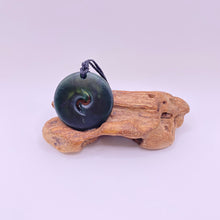 Load image into Gallery viewer, Kawakawa Double Spiral Koru Pendant