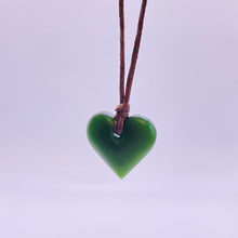 Load image into Gallery viewer, Kawakawa Heart Pendant