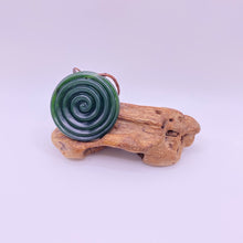 Load image into Gallery viewer, Large Carved Porohita Disc Pendant