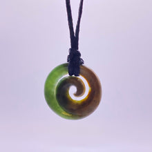 Load image into Gallery viewer, Small Marsden Flower Koru Pendant