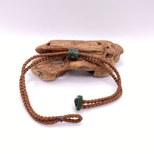Load image into Gallery viewer, Brown Cord Single Beaded Bracelet