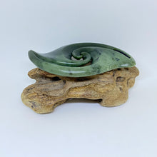 Load image into Gallery viewer, Vertical Double Spiral Koru Pendant