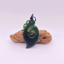 Load image into Gallery viewer, Dark Manaia with Koru Tail