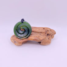 Load image into Gallery viewer, Putiputi Double Spiral Koru Pendant