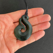 Load image into Gallery viewer, Whale Tail Hei Matau Hook Pendant