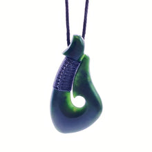 Load image into Gallery viewer, Ridge-bound Hei Matau Pendant