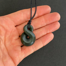 Load image into Gallery viewer, Dark Single Pikorua / Twist Pendant