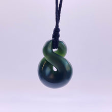 Load image into Gallery viewer, Dark Single Pikorua / Twist Pendant