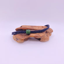 Load image into Gallery viewer, Black Cord Single Beaded Bracelet