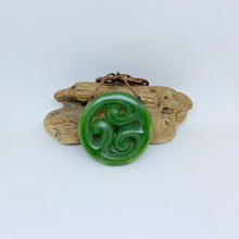 Load image into Gallery viewer, Kahurangi Triple Koru Pendant