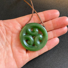 Load image into Gallery viewer, Kahurangi Triple Koru Pendant