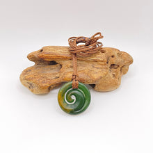 Load image into Gallery viewer, Small Marsden Flower Koru Pendant