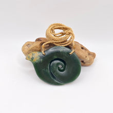 Load image into Gallery viewer, Horizontal Koru Pendant