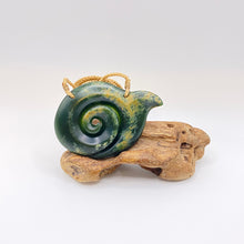 Load image into Gallery viewer, Horizontal Koru Pendant