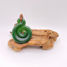 Load image into Gallery viewer, Koru Hei Matau Combination Pendant