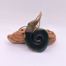 Load image into Gallery viewer, Snood Bound Hei Matau, Hook and Koru Pendant