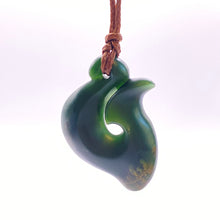 Load image into Gallery viewer, Putiputi Hei Matau Hook Pendant