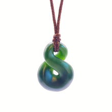 Load image into Gallery viewer, Kawakawa Single Pikorua Twist Pendant