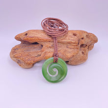 Load image into Gallery viewer, Small Inanga Koru Pendant