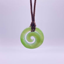 Load image into Gallery viewer, Small Inanga Koru Pendant
