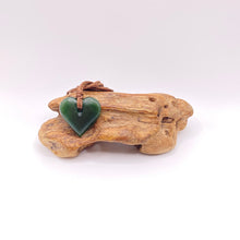 Load image into Gallery viewer, Kawakawa Heart Pendant