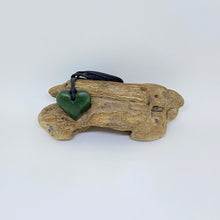 Load image into Gallery viewer, Small Kawakawa Heart Pendant