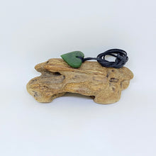 Load image into Gallery viewer, Small Kawakawa Heart Pendant